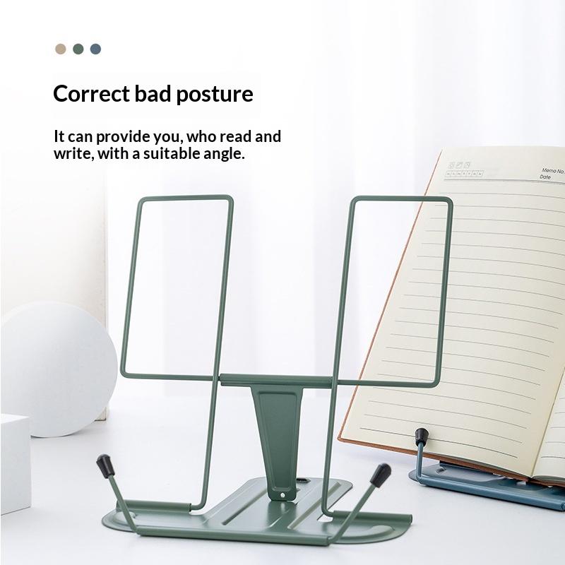 Music Stand Folding - حامل قراءة معدني بسيط جديد، ثابت