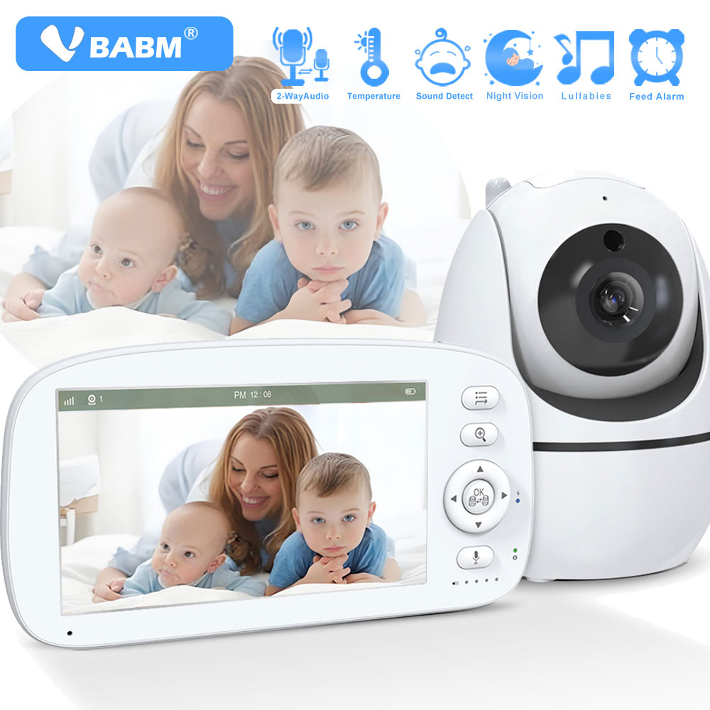 Zoom Audio Music - كاميرا مراقبة الأطفال VBABM مع رؤية