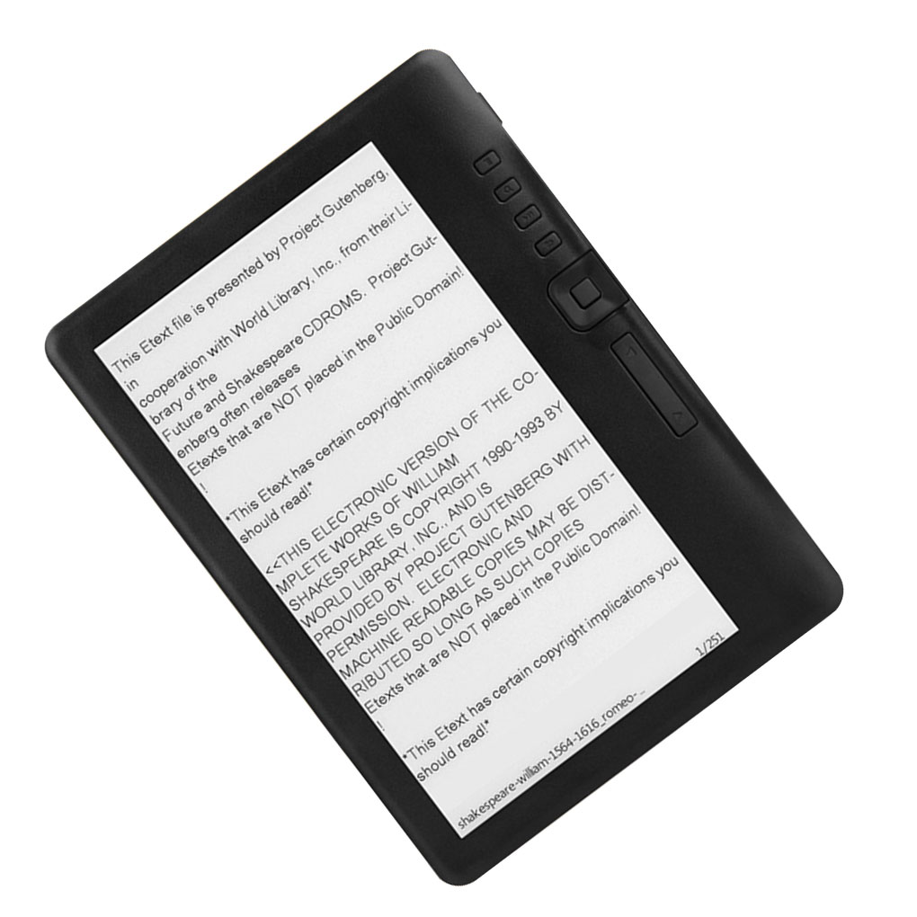قارئ الكتب الإلكترونية مع شاشة - مراجعة Music Audiobook وسعره