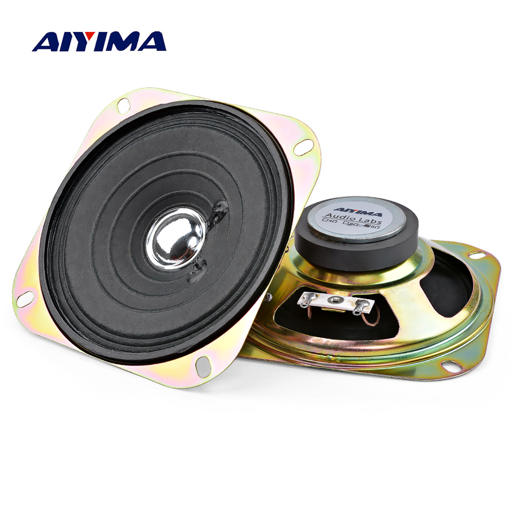 AIYIMA 2 قطعة 4 بوصة مكبرات صو - مراجعة Audio Music Generator وسعره