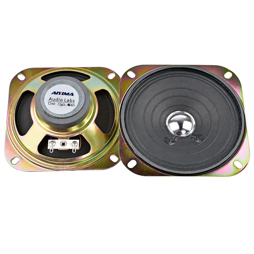 AIYIMA 2 قطعة 4 بوصة مكبرات صو - مراجعة Audio Music Generator وسعره