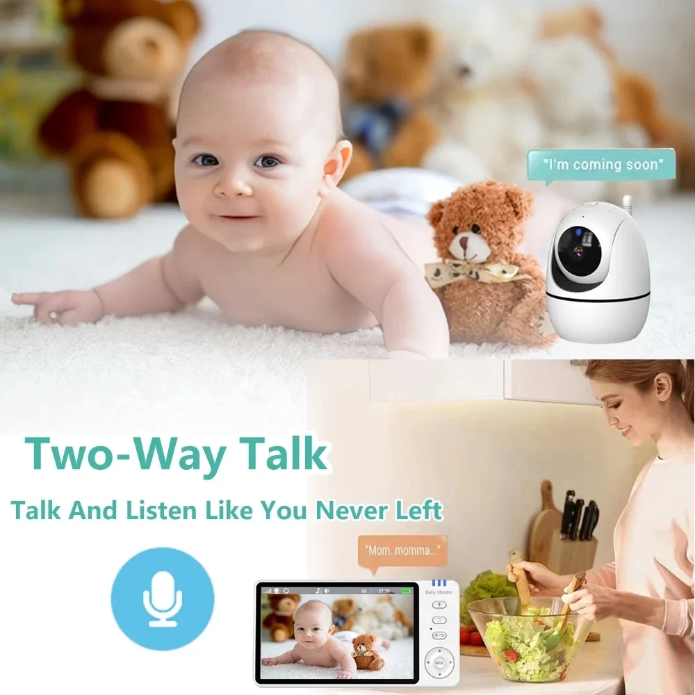 جهاز مراقبة الأطفال VBABM ABM5 - مراجعة Audio Detect Music وسعره