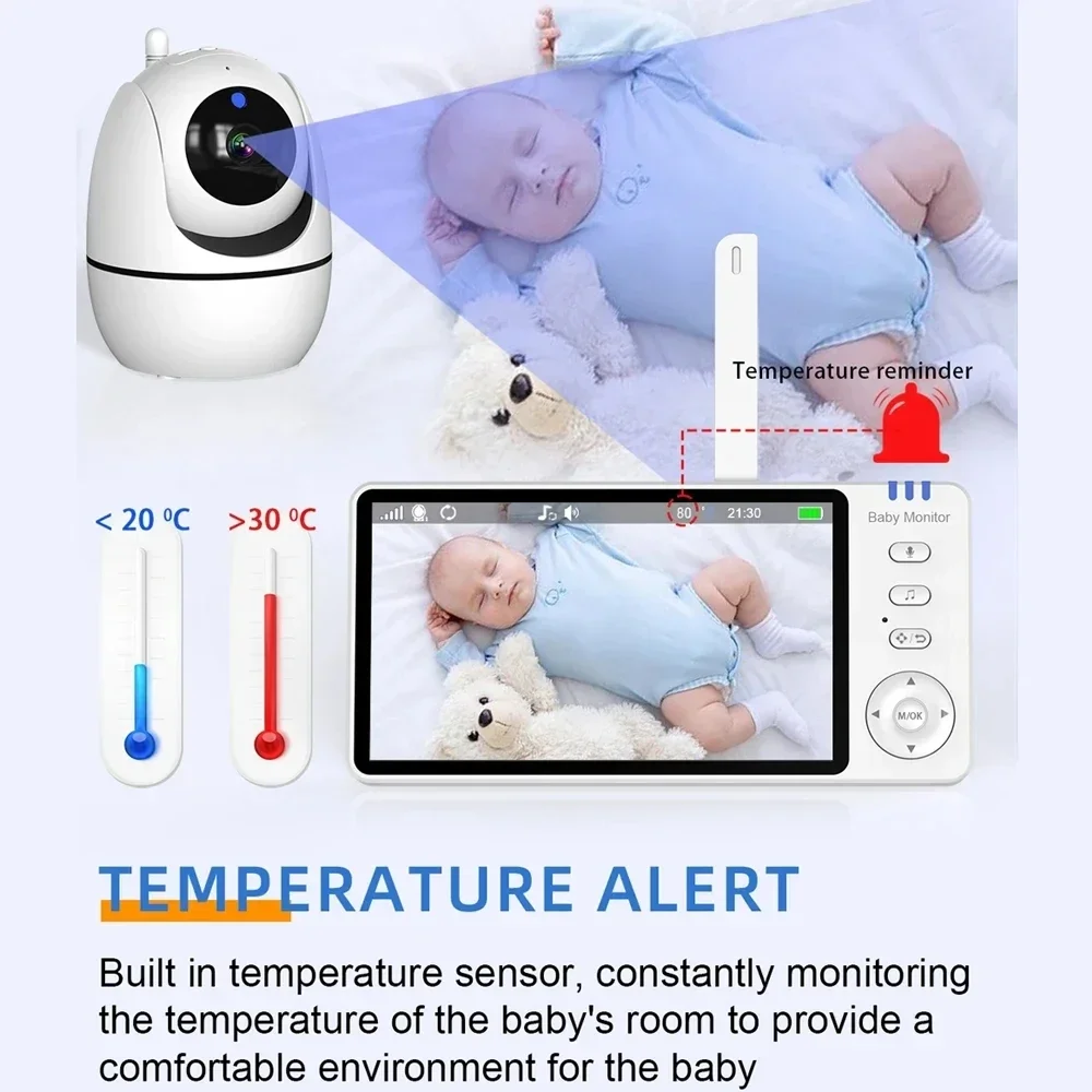 جهاز مراقبة الأطفال VBABM ABM5 - مراجعة Audio Detect Music وسعره