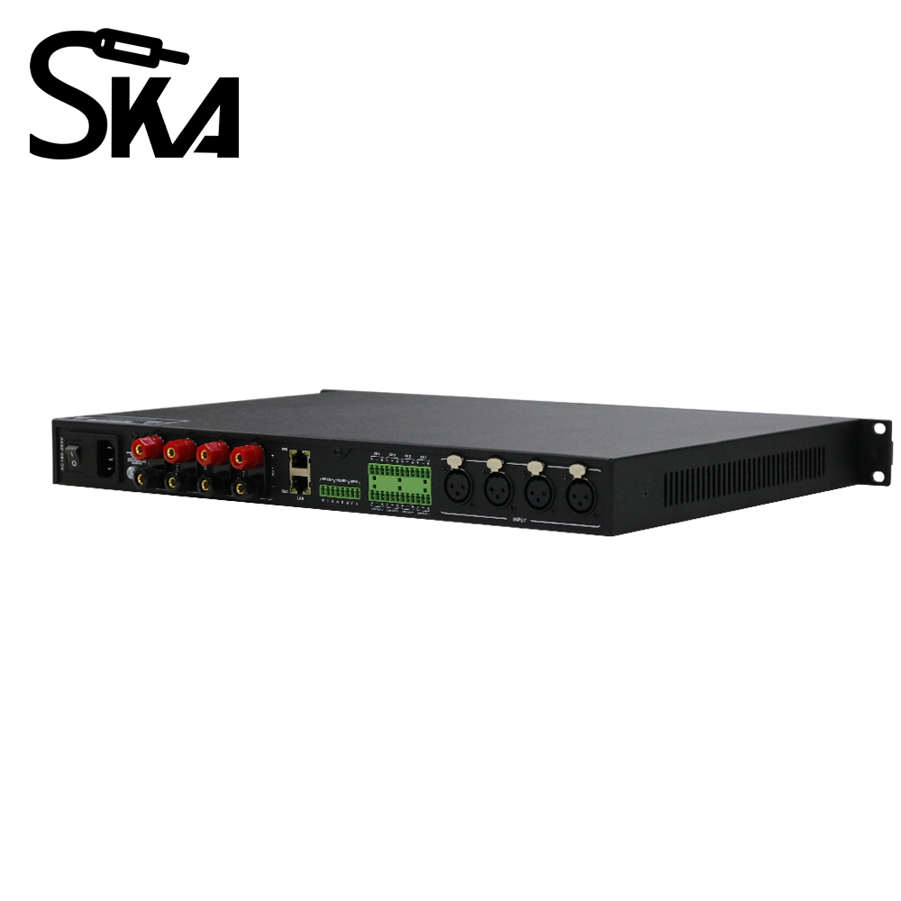 مضخم صوت رقمي DSP من نوع 1U مع - مراجعة Audio Mixer 4 Channel وسعره