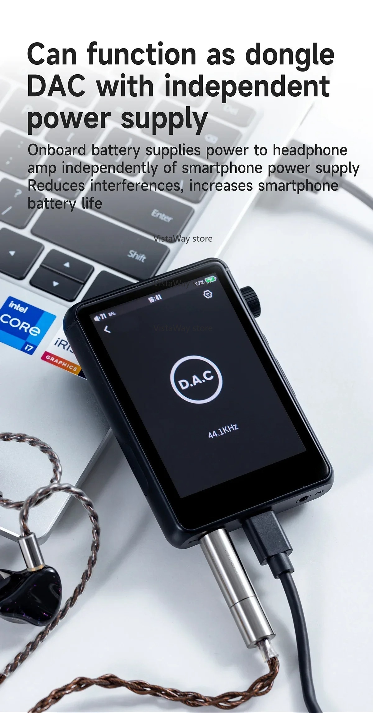 بلوتوث واي فاي مشغل موسيقى MP3 - مراجعة Audio Music Web وسعره