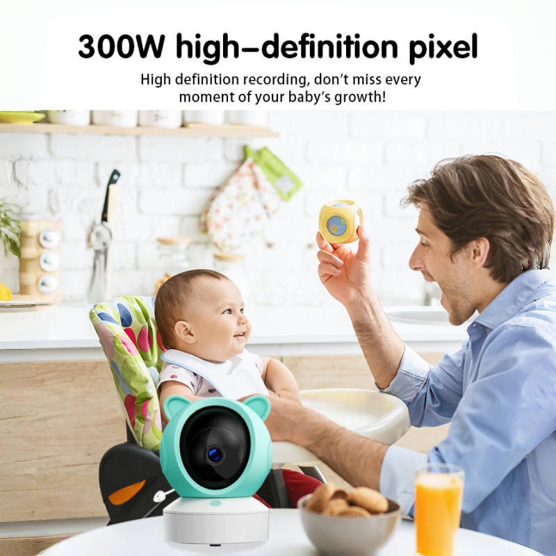 Danmini 1080P مراقبة الطفل موب - مراجعة Audio Detect Music وسعره