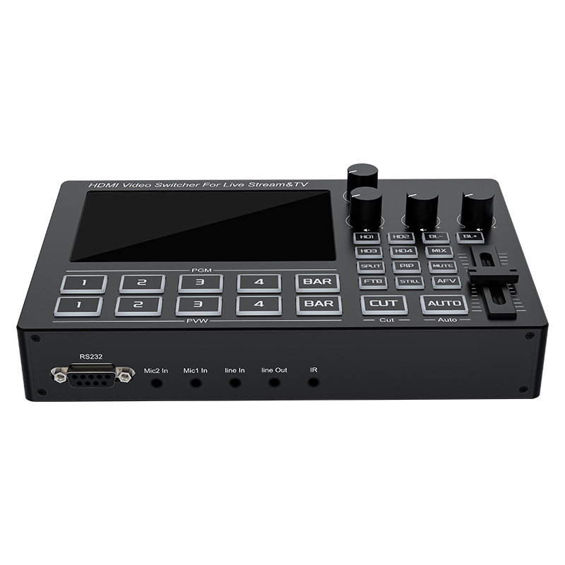 جهاز مزج وتحويل فيديو للبث الم - مراجعة Audio Mixer 4 Channel وسعره