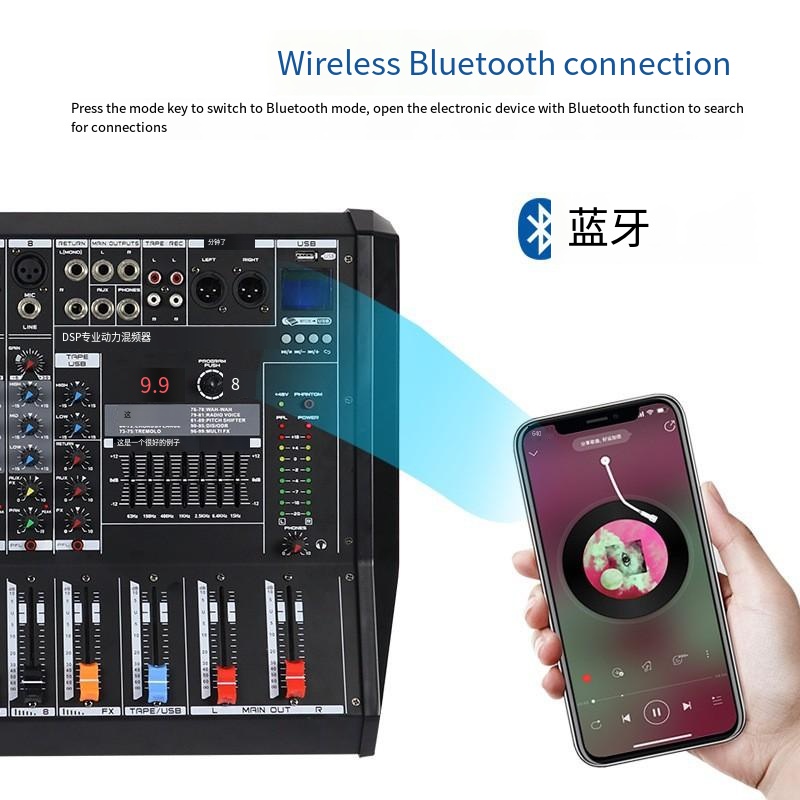 خلاط احترافي بـ 6 اتجاهات و8 ا - مراجعة Audio Mixer 4 Channel وسعره