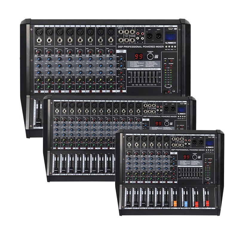خلاط احترافي بـ 6 اتجاهات و8 ا - مراجعة Audio Mixer 4 Channel وسعره