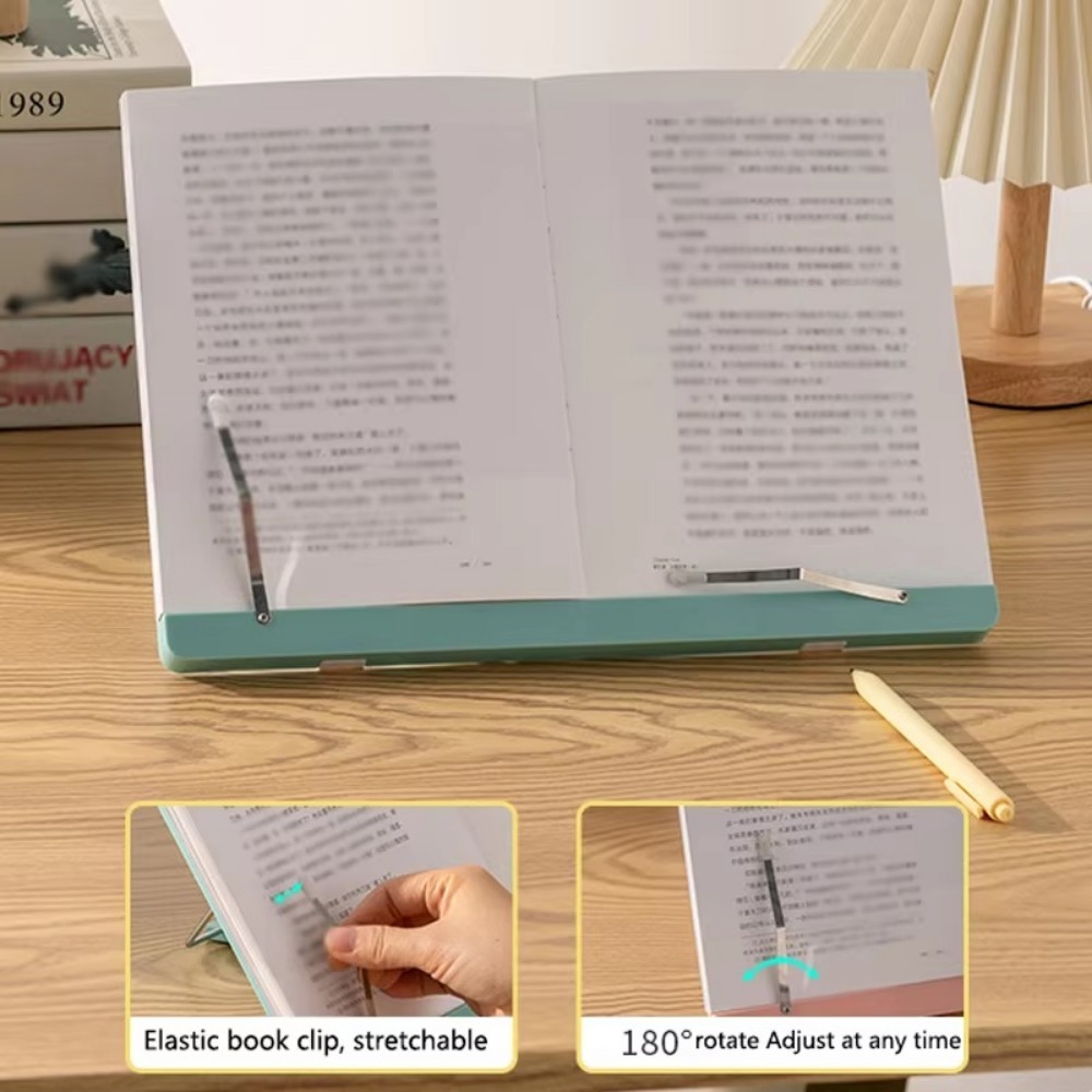 حامل كتب جديد قابل للتعديل قاب - مراجعة Music Stand Folding وسعره