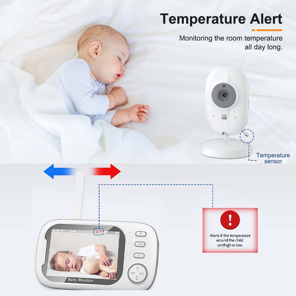 2.4G الأم والطفل ثنائية الاتجا - مراجعة Audio Detect Music وسعره